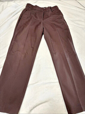 H&M Straight Leg Pants in Brown Size 4 Like New